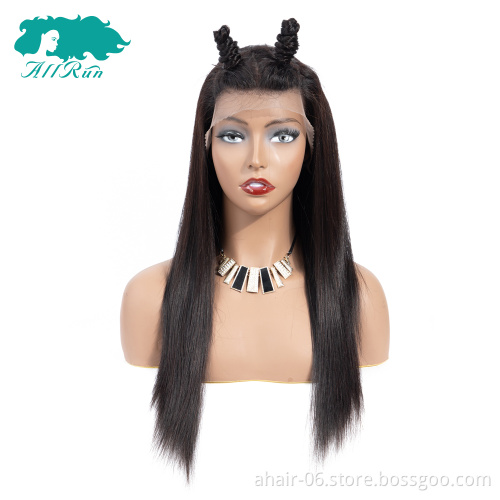 Cheap100% Raw Virgin Hair Unprocessed Wholesale , Straight 13x4 Lace Frontal  Brazilian Virgin Human Hair Wigs For Black Women